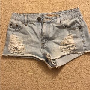 Jean shorts, size 26